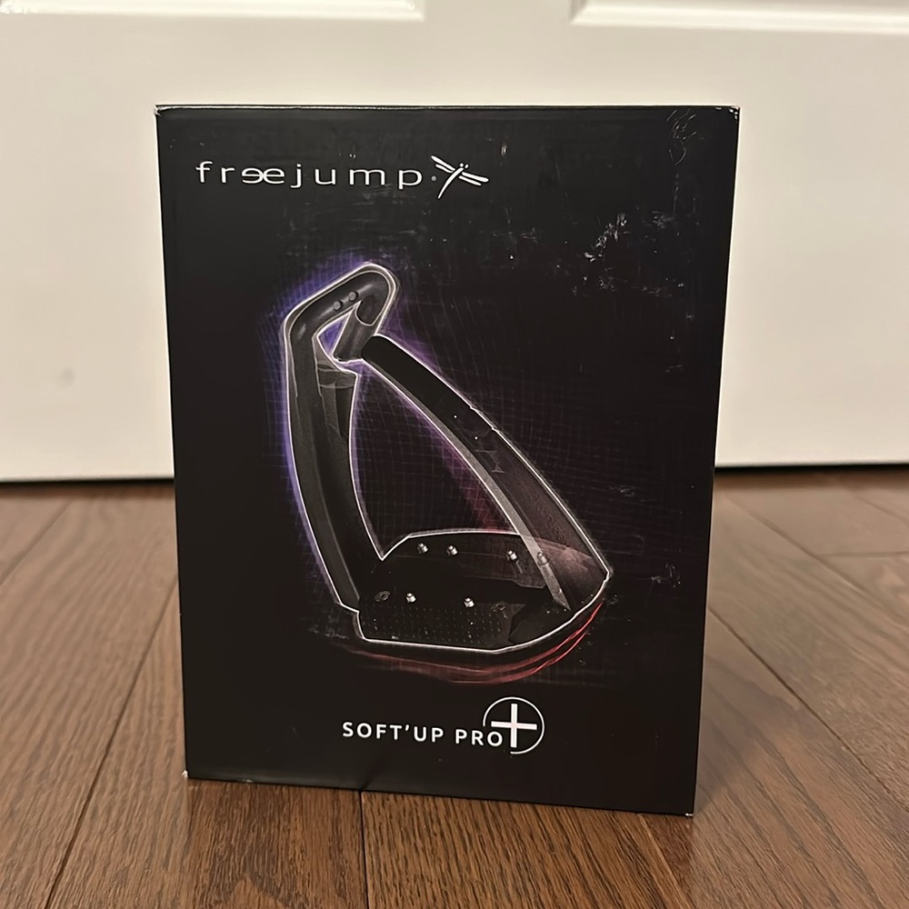 BLACK FreeJump Soft’Up Pro Plus Stirrups